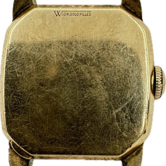 Vintage Hamilton Dixon Men\'s Mechanical Wristwatch 987-F USA 10k Gold Filled